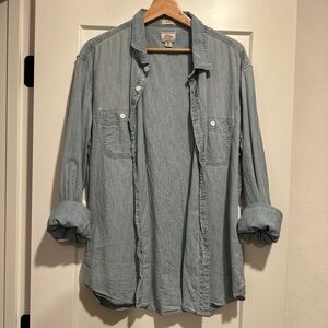Men’s J Crew Denim Button Up